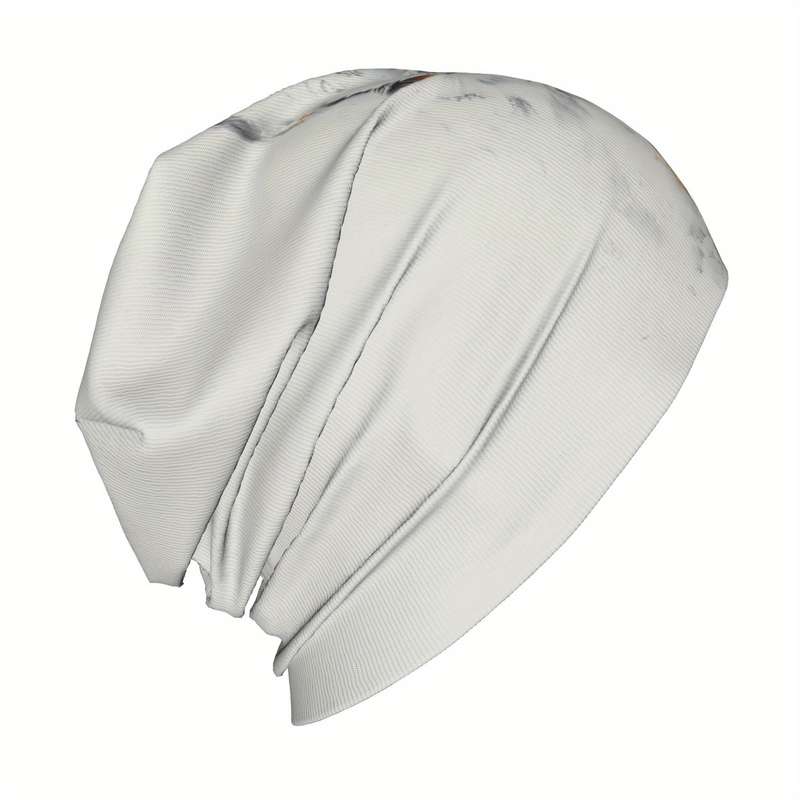 1pc BIIHUDU Men's Snowy Owl Beanie Cap Funky Knit Hat with Realistic Owl Design Soft Polyester
