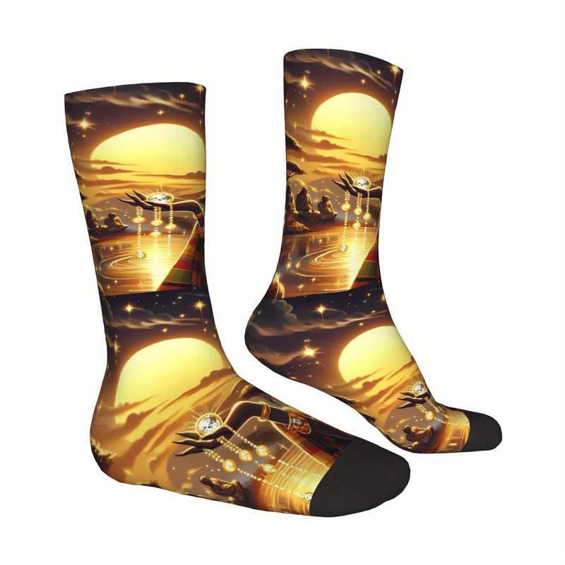 1 Pair Multicolor One Size Socks