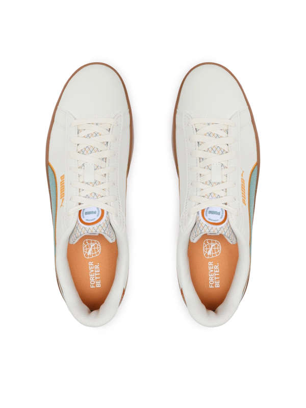PUMA SMASH 3.0 WHITE BLUE GUM SNEAKERS RETAILR1100