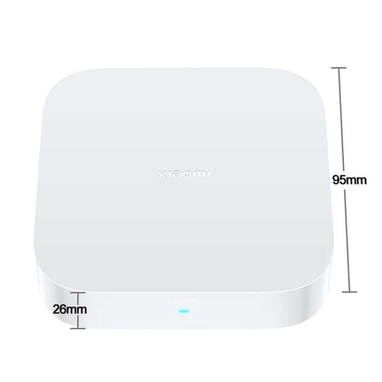 Original Xiaomi Multimode Smart Home Gateway 2 WiFi BT ZigBee RJ45 Connect(White)