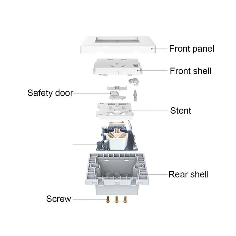 Original Xiaomi Youpin Aqara Smart Light Control Wall Socket (ZigBee Version) Plug, Work with Xiaomi