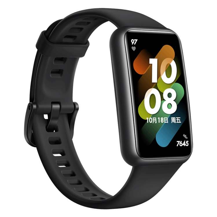 Original HUAWEI Band 7 NFC Edition, 1.47 inch AMOLED Screen Smart Watch, Support Blood Oxygen Monito