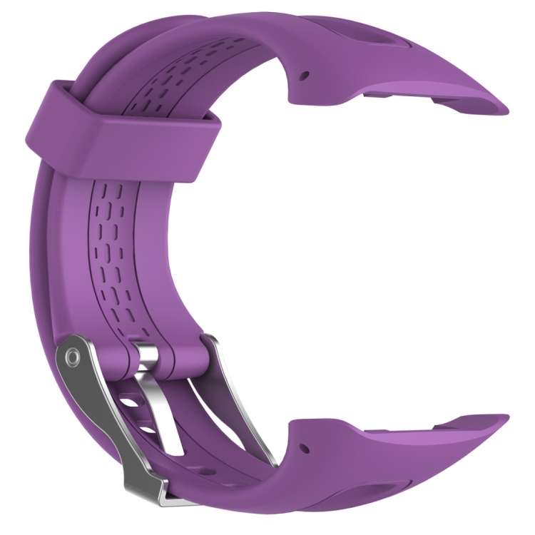 For Garmin Forerunner 10 / 15 Female Style Silicone Sport Watch Band (Purple)