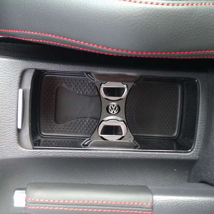 For Volkswagen Golf GTI MK5 6 / Scirocco / Jetta Car Armrest Box Cup Holder Bottle Opener, Size: 73x
