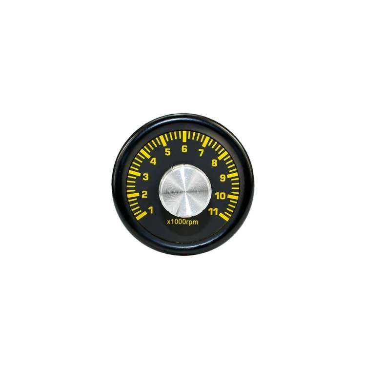 Universal Car / Motorcycle Led Adjustable Tachometer RPM Tacho Gauge Pro Shift Light (Blue Light)