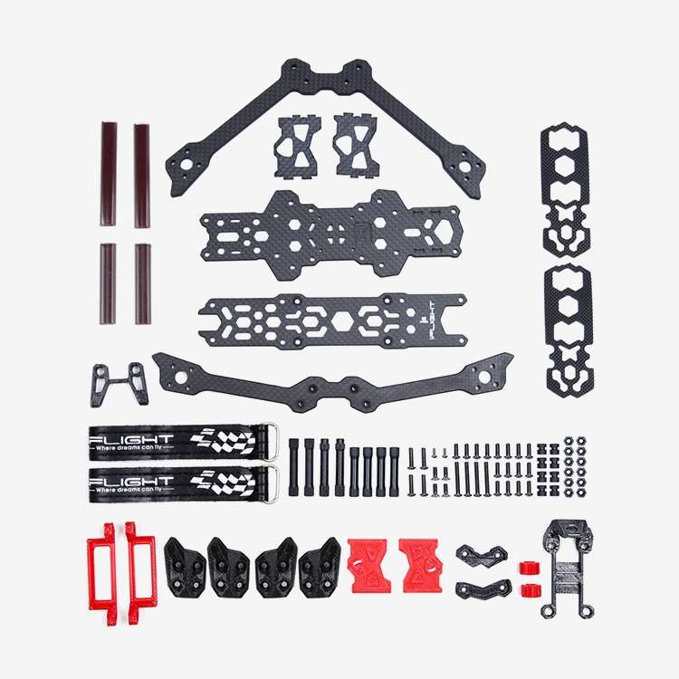 iFlight TITAN DC5 V1.4 222mm 5inch FPV HD Freestyle Frame Kit Compatible for DJI Air Unit