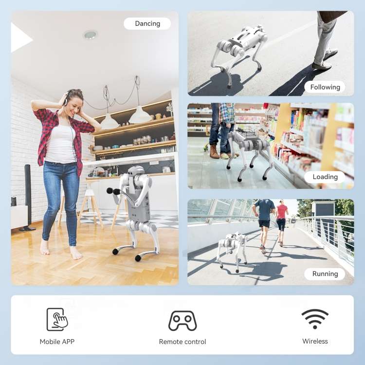 Unitree Go1 Air Intelligence Bionic Quadruped Robot(EU Plug)