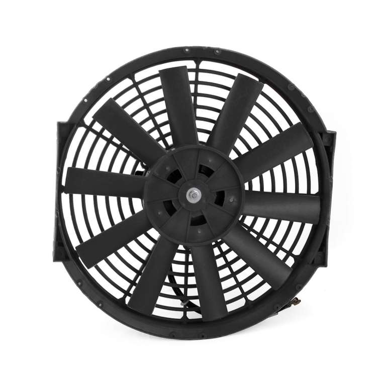 12V 80W 12 inch Car Cooling Fan High-power Modified Tank Fan Cooling Fan Powerful Auto Fan Mini Air