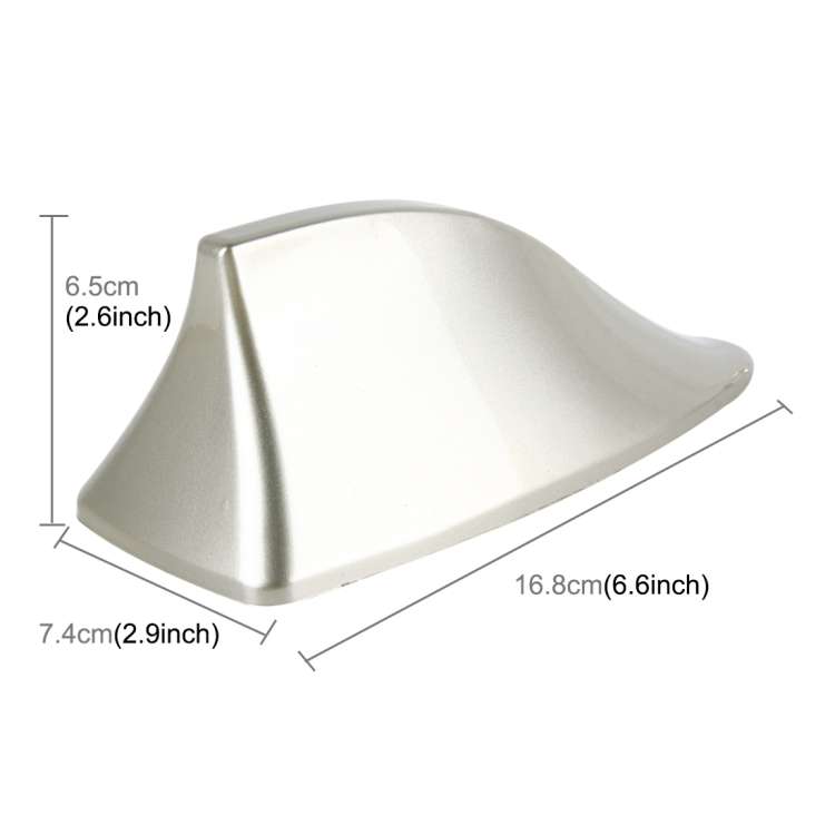 Universal Car Antenna Aerial Shark Fin Radio Signal For Auto SUV Truck Van(Champagne Gold)