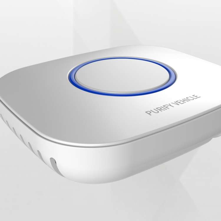 MC-CZ001 Car / Household Smart Touch Control Air Purifier Negative Ions Air Cleaner(White)