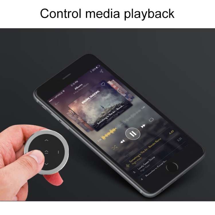 Car Wireless Bluetooth Controller Mobile Phone Multimedia Multi-functional Steering Wheel Remote Con