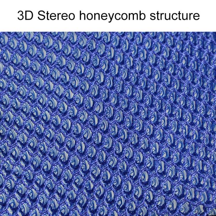 Motorcycle Helmet 3D Honeycomb Mesh Mat Heat-proof Breathable Pad(Red)