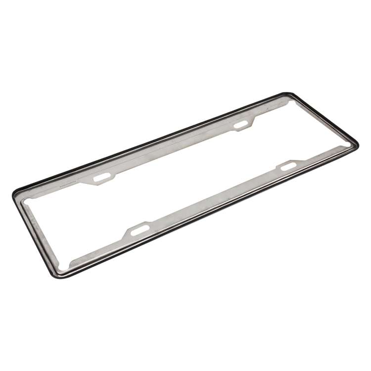 2 PCS  Stainless Steel License Plate Frame Car License Plate Frame Holder