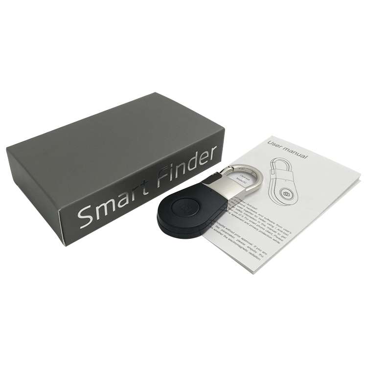 R2 Smart Wireless Bluetooth V4.0 Tracker Finder Key Buckle Anti- lost Alarm Locator Tracker(Black)