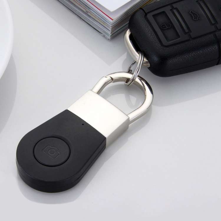 R2 Smart Wireless Bluetooth V4.0 Tracker Finder Key Buckle Anti- lost Alarm Locator Tracker(Black)