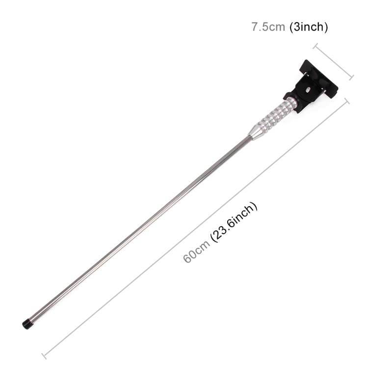 PS-411 Universal Car Auto Modified Decoration Extensile Aerial Glass-mount Cellular Antenna(Silver)