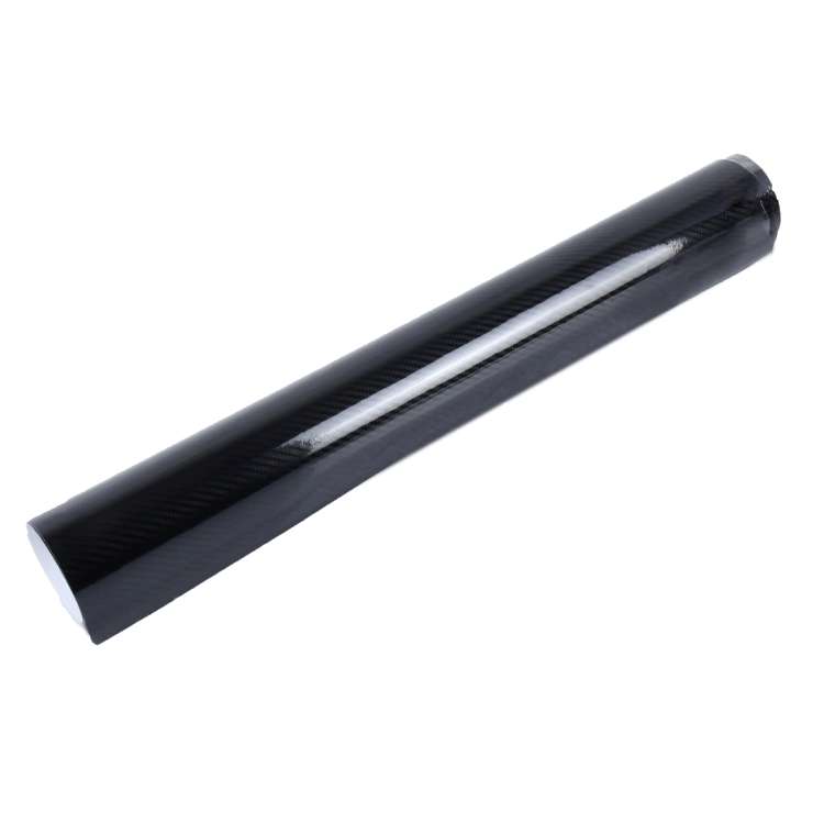 5D High Gloss Carbon Fiber Car Vinyl Wrap Sticker Decal Film Sheet Air Release, Size: 152cm x 50cm(B