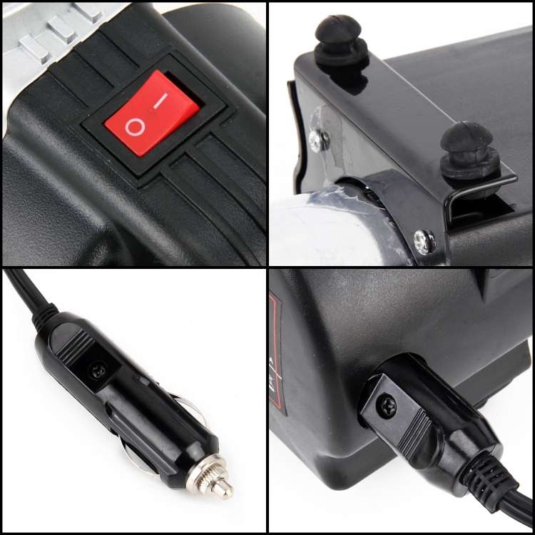 Portable 4X4 Heavy Duty Air Compressor 12V 150PSI 35LPM Pump Tire Inflatable Pump Car Tool with Work
