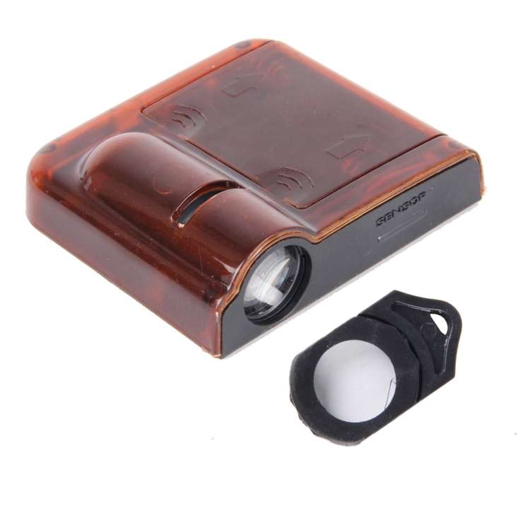 2 PCS LED Ghost Shadow Light, Car Door LED Laser Welcome Decorative Light, Display Logo for JEEP Car