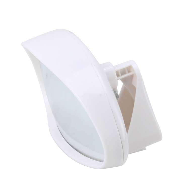 Car Front Blind Area Wide-angle Side Mirror (White)