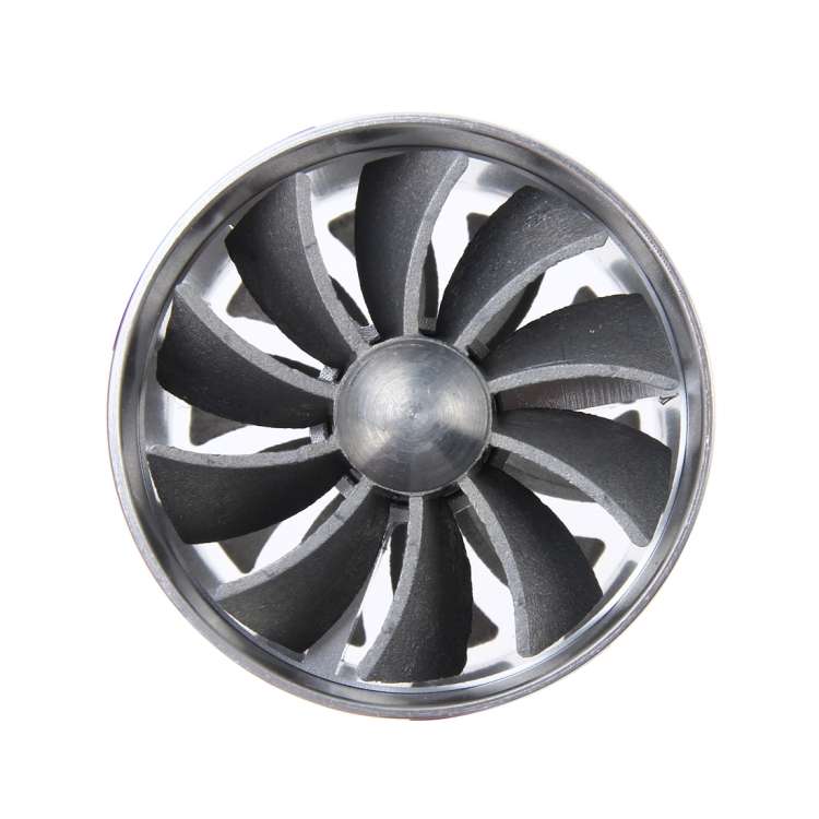 F1-Z Car Stainless Universal Supercharger Dual Double Turbine Air Intake Fuel Saver Turbo Turboing C