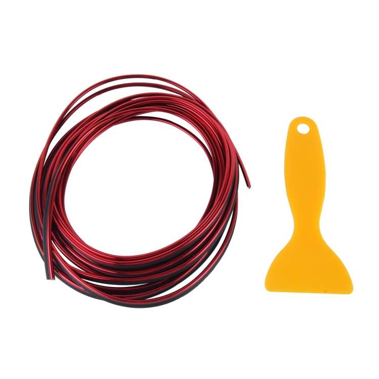 5m Flexible Trim For DIY Automobile Car Interior Exterior Moulding Trim Decorative Line Strip with F