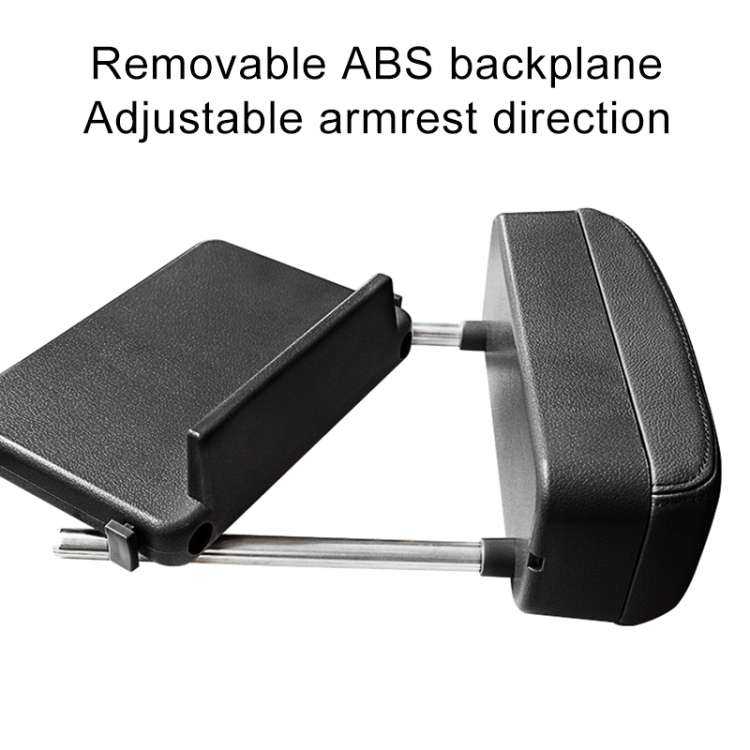 2 PCS Universal Car Wireless Qi Standard Charger PU Leather Wrapped Armrest Box Cushion Car Armrest