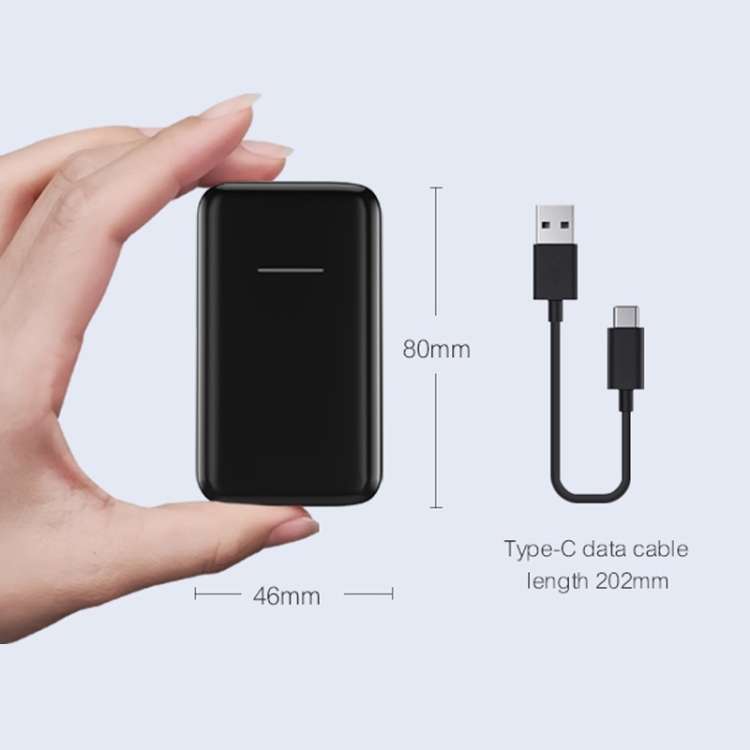 Original Car Wired to Wireless iOS Carplay Module Auto Smart Phone Carplay USB Navigation(Carbon Fib