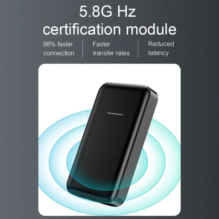 Original Car Wired to Wireless iOS Carplay Module Auto Smart Phone Carplay USB Navigation(Carbon Fib