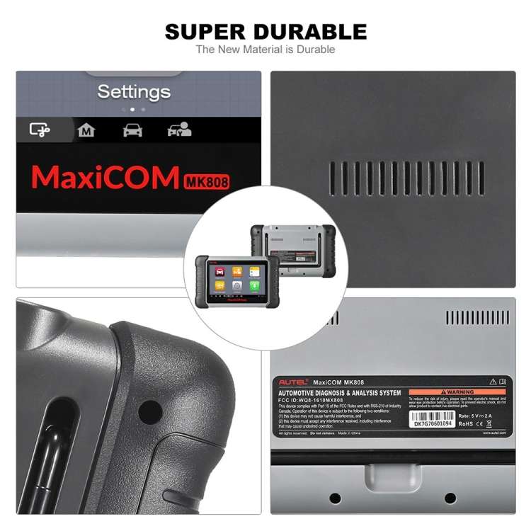AUTEL MaxiCOM MK808 Car Code Reader OBD2 Fault Detector Diagnostic Scanner Tool