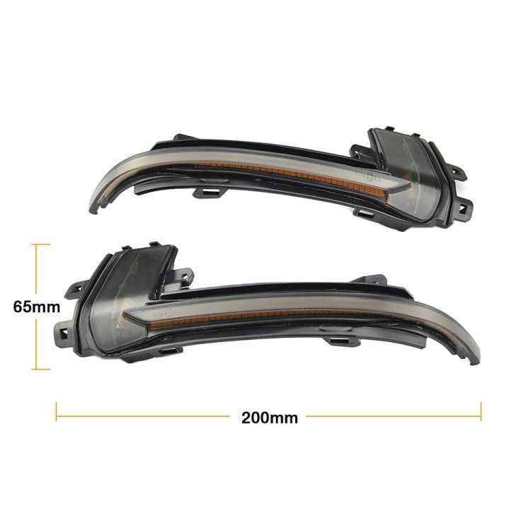 1 Pair For Audi A4 B8.5 Car Dynamic LED Turn Signal Light Rearview Mirror Flasher Water Blinker (Tra