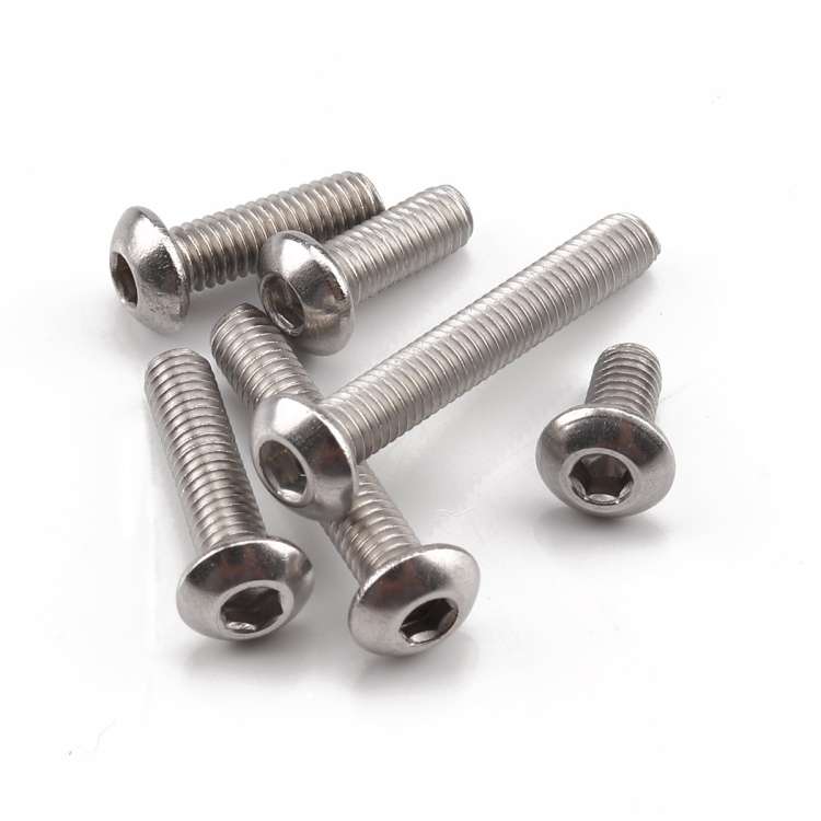 190 PCS 304 Stainless Steel Screws and Nuts M3 Hex Socket Head Cap Screws Gasket Wrench Assortment S