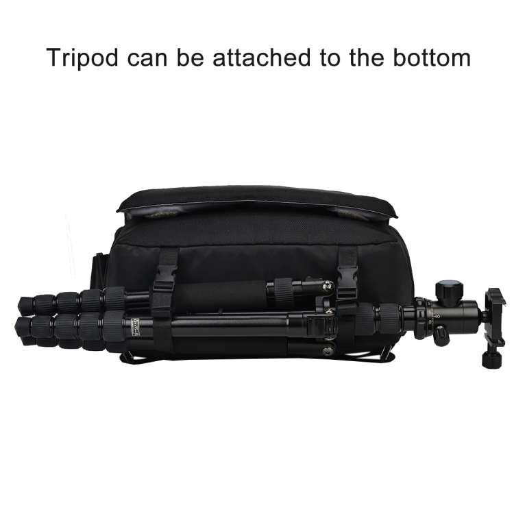 CADeN K12 Portable Camera Bag Case Shoulder Messenger Bag with Tripod Holder for Nikon, Canon, Sony,