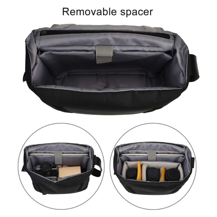 CADeN K12 Portable Camera Bag Case Shoulder Messenger Bag with Tripod Holder for Nikon, Canon, Sony,