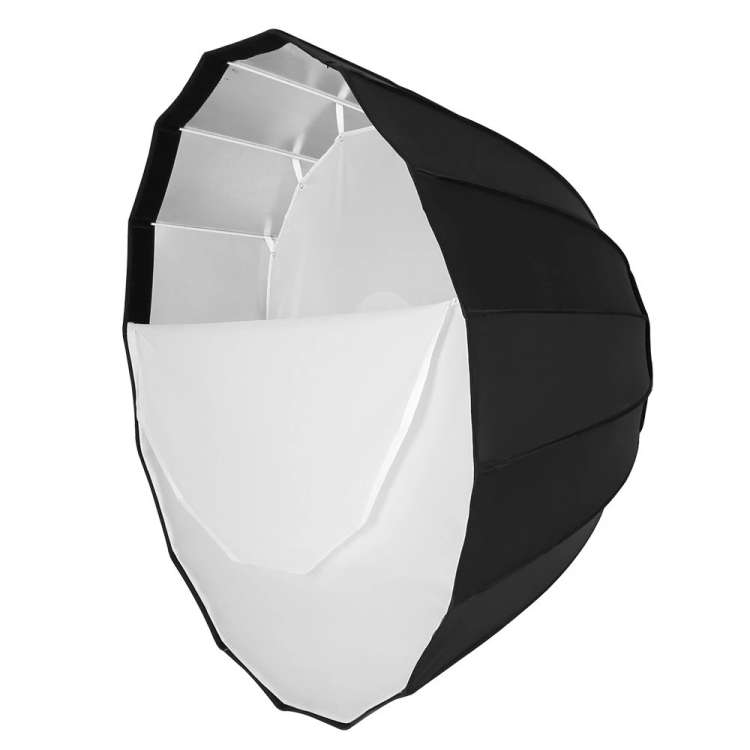 Godox P120H 120cm Deep Parabolic Softbox Reflector Diffuser Studio Light Box (Black)
