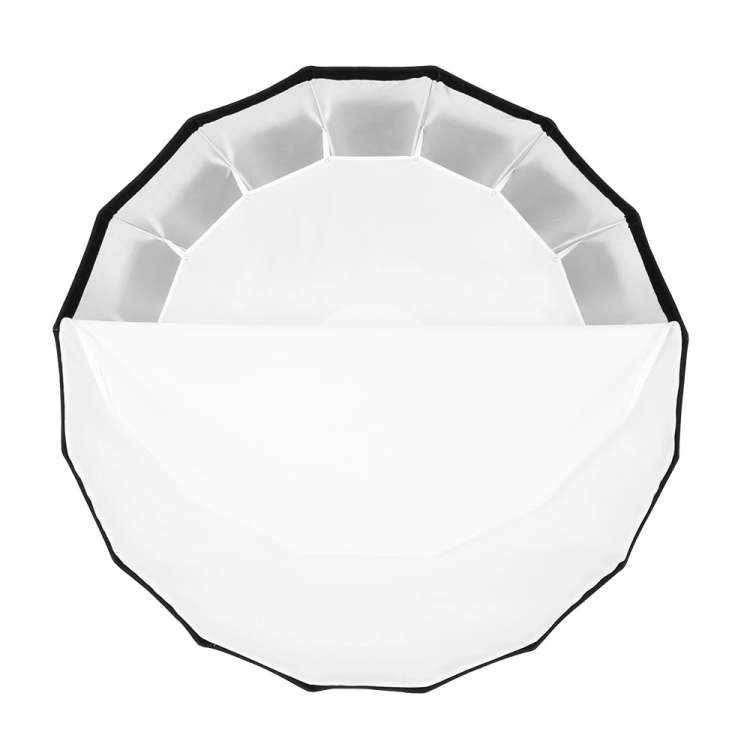 Godox P120H 120cm Deep Parabolic Softbox Reflector Diffuser Studio Light Box (Black)