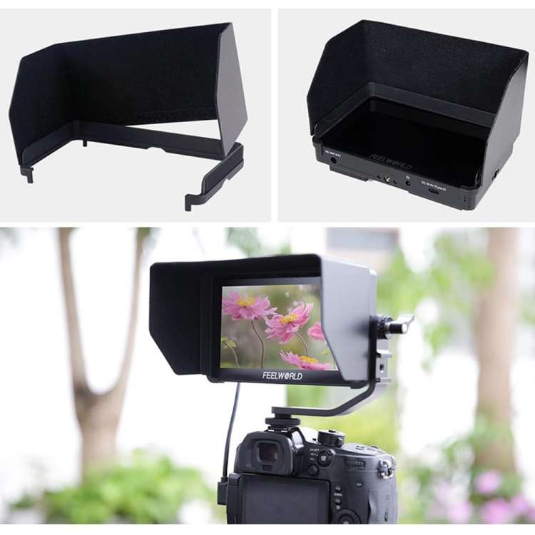 FEELWORLD F5 Pro V4 6 inch Touch Screen DSLR Camera Field Monitor 3D LUT 4K HDMI Input Output Tilt A