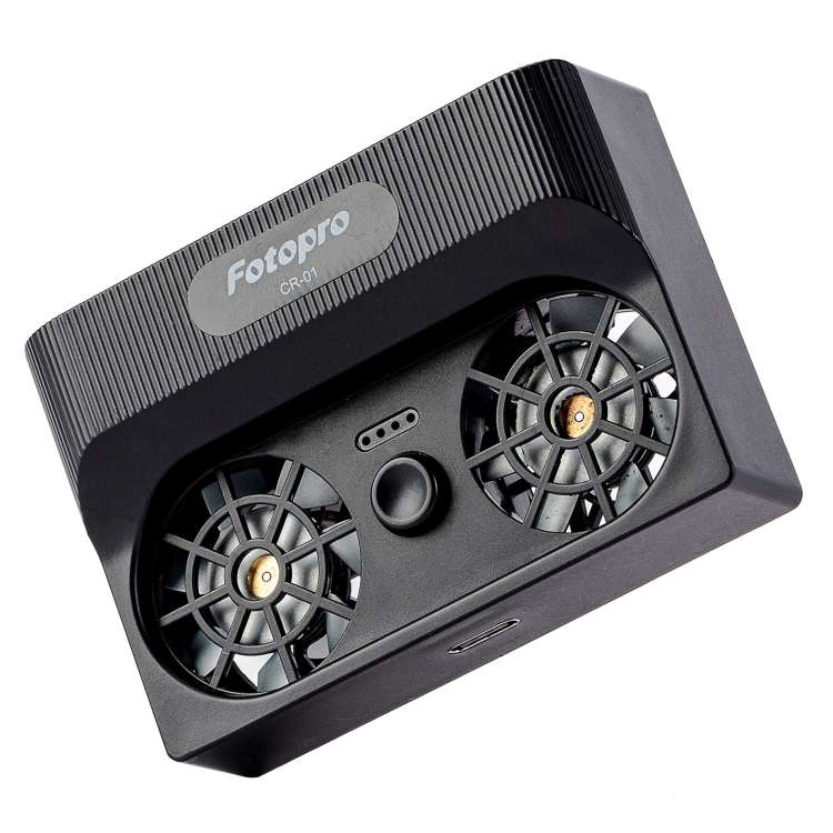 Fotopro CR-01 Camera Cooling Fan Cooler Heat Sink (Black)