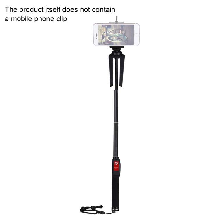 Letspro LY-11 3 in 1 Handheld Tripod Self-portrait Monopod Extendable Selfie Stick with Remote Shutt