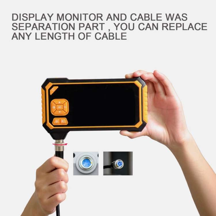 inskam113 IP67 1080P HD Digital 4.3 inch Display Screen Handheld Endoscope Industrial Home Endoscope
