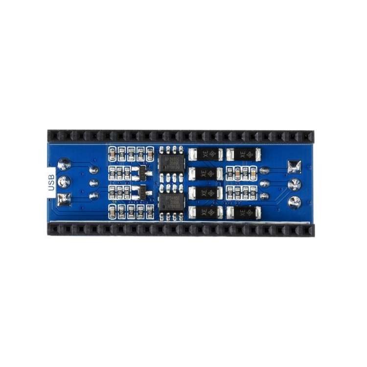 Waveshare 2-Channel RS485 Module for Raspberry Pi Pico, SP3485 Transceiver, UART To RS485