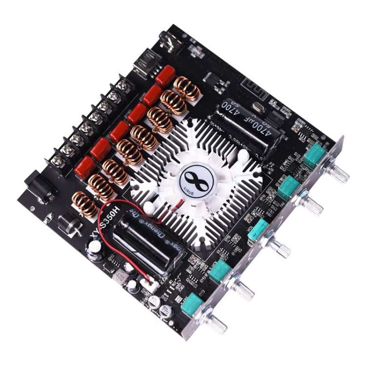 220W 12V 24V Power Bluetooth Wireless TP3251 Stereo Audio Amplifier Board Treble and Bass Control Su