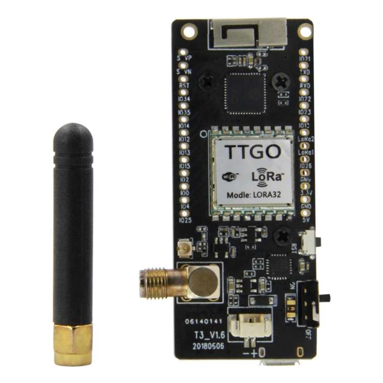 TTGO LORA32 V2.1 ESP32 0.96 inch OLED Bluetooth WiFi Wireless Module 433MHz SMA IP5306 Module with A