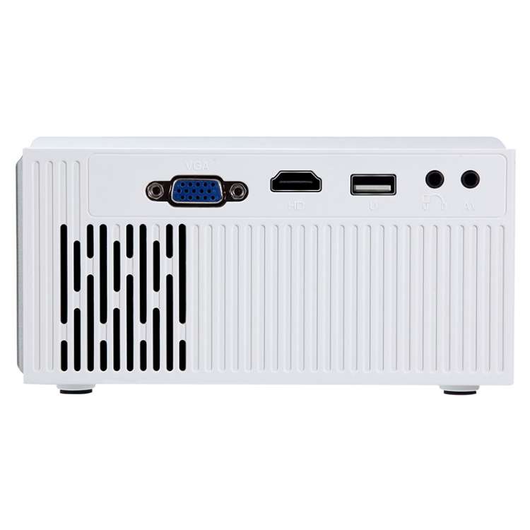 Cheerlux C8 1800 Lumens 1280x800 720P 1080P HD WiFi Sync Display Smart Projector, Support HDMI / USB