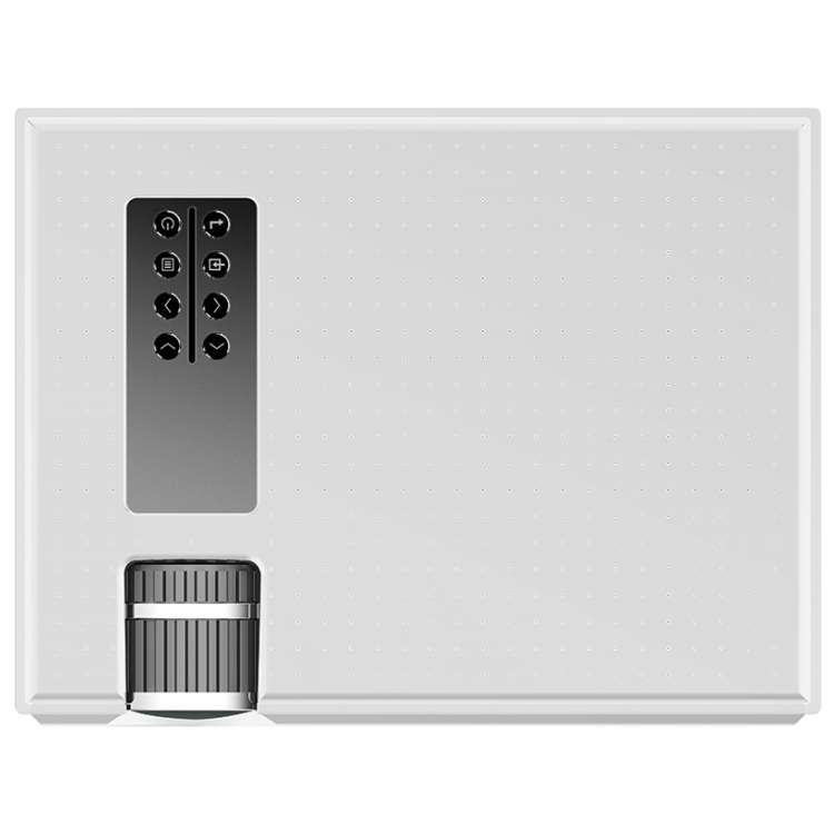 Cheerlux C8 1800 Lumens 1280x800 720P 1080P HD WiFi Sync Display Smart Projector, Support HDMI / USB