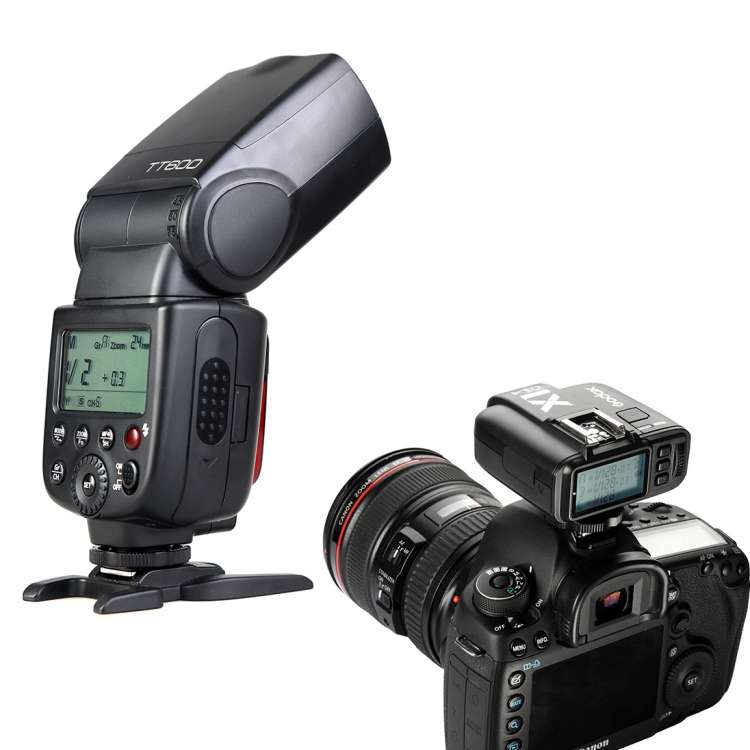 Godox TT600 2.4GHz Wireless 1/8000s HSS Flash Speedlite Camera Top Fill Light for Canon / Nikon DSLR