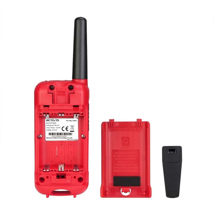 1 Pair RETEVIS RT649B 0.5W EU Frequency 446.00625-446.19375MHz 16CHS Two Way Radio Handheld Walkie T