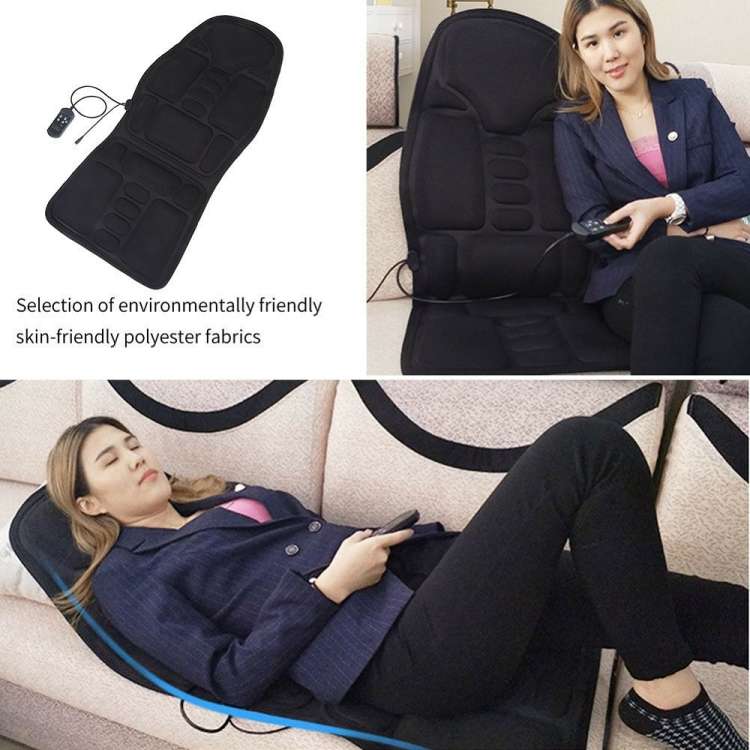 7 Massage Heads 8 Modes Car / Household Multifunctional Whole Body Cervical Massage Seat Cushion, Pl