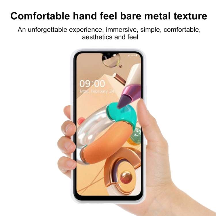 TPU Phone Case For LG K41S(Matte White)