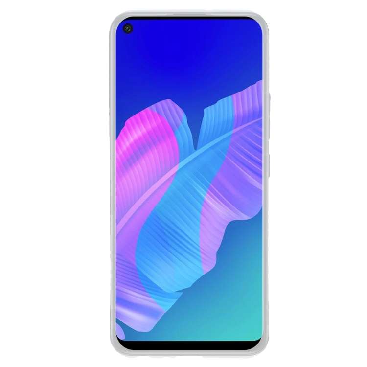 TPU Phone Case For Huawei P40 lite E(Transparent White)